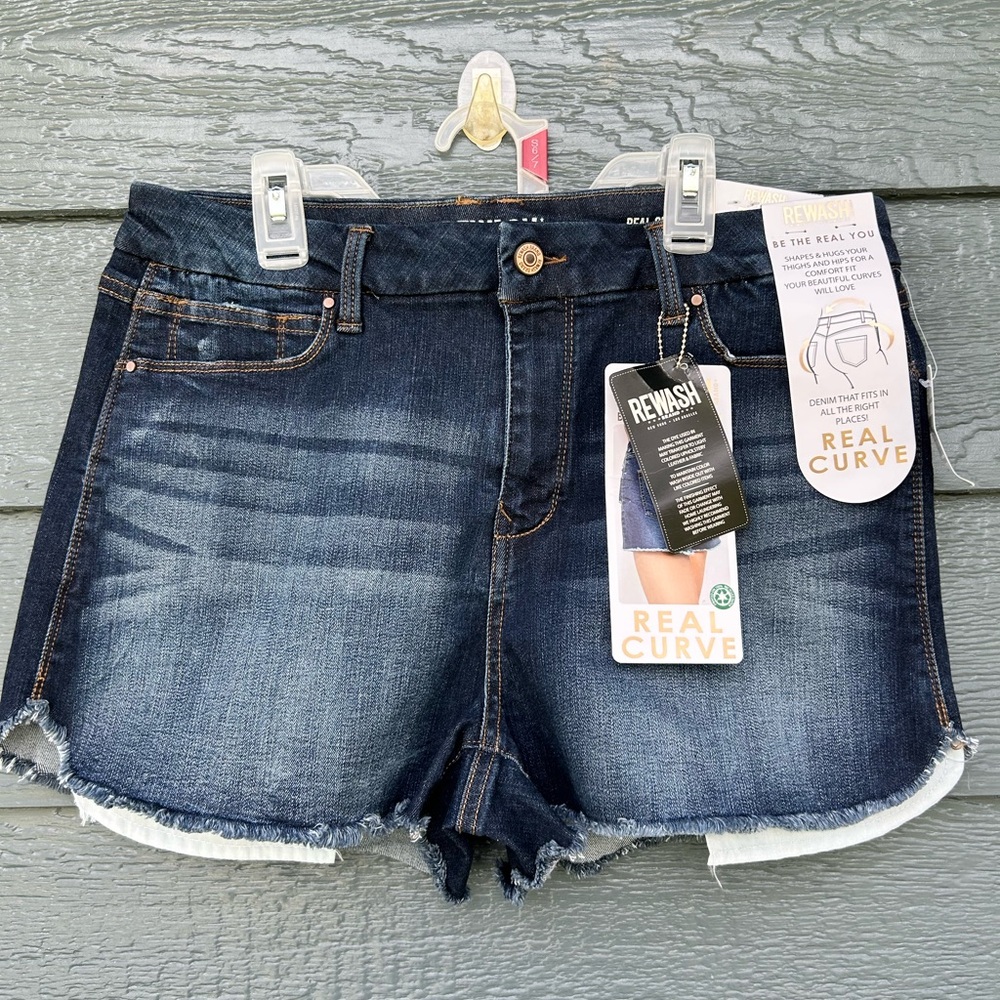 NWT Rewash cut off jean shorts size 13